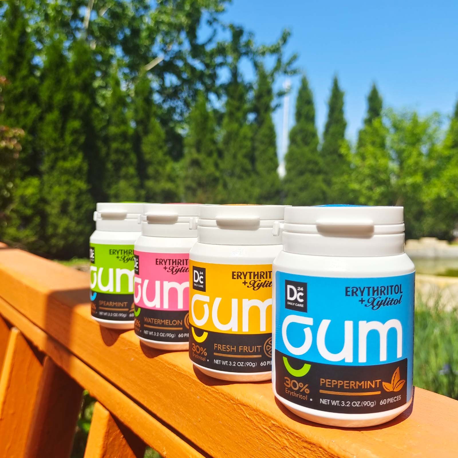 Falim gum xylitol and erythritol sugar free chewing gum 0 calorie chewing gum