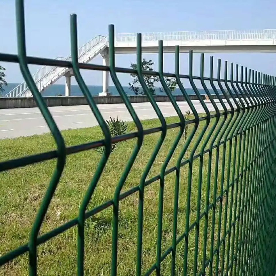 Curvel Perimeter 3D Curved Welded Garden Wire Mesh Fence Structure