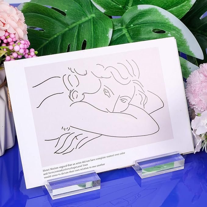 10-Piece Set Clear Acrylic Place Card Holders Wedding Sign Display Table Numbers and Office Menu for Meetings and Photos