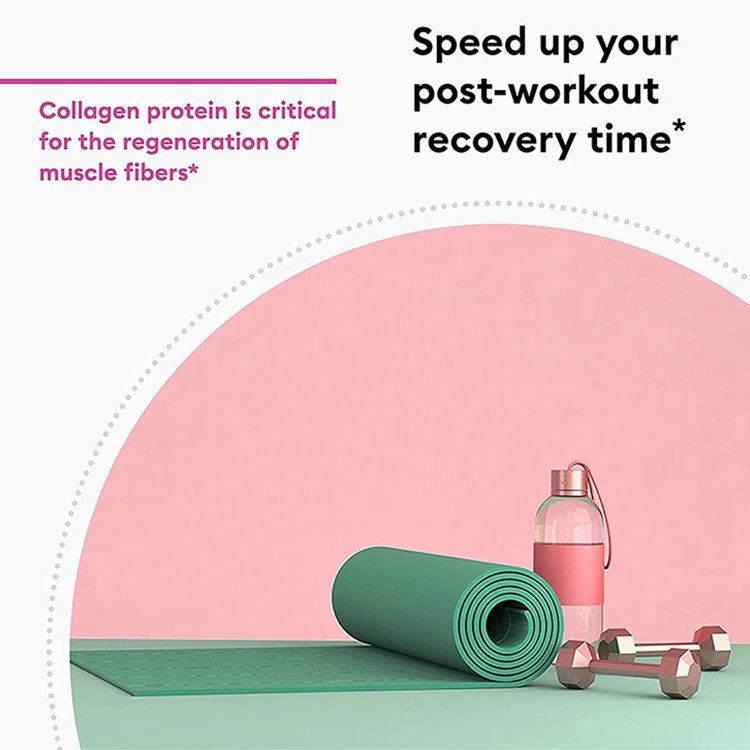 Post-workout recovery collagen peptides dietary supplement speed up your post-workout recovery time