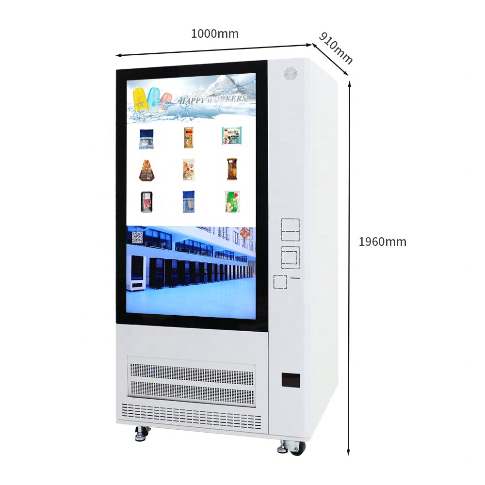 Self Service Frozen Food Popsicle/Ice Cream Vending Machine for Public Place