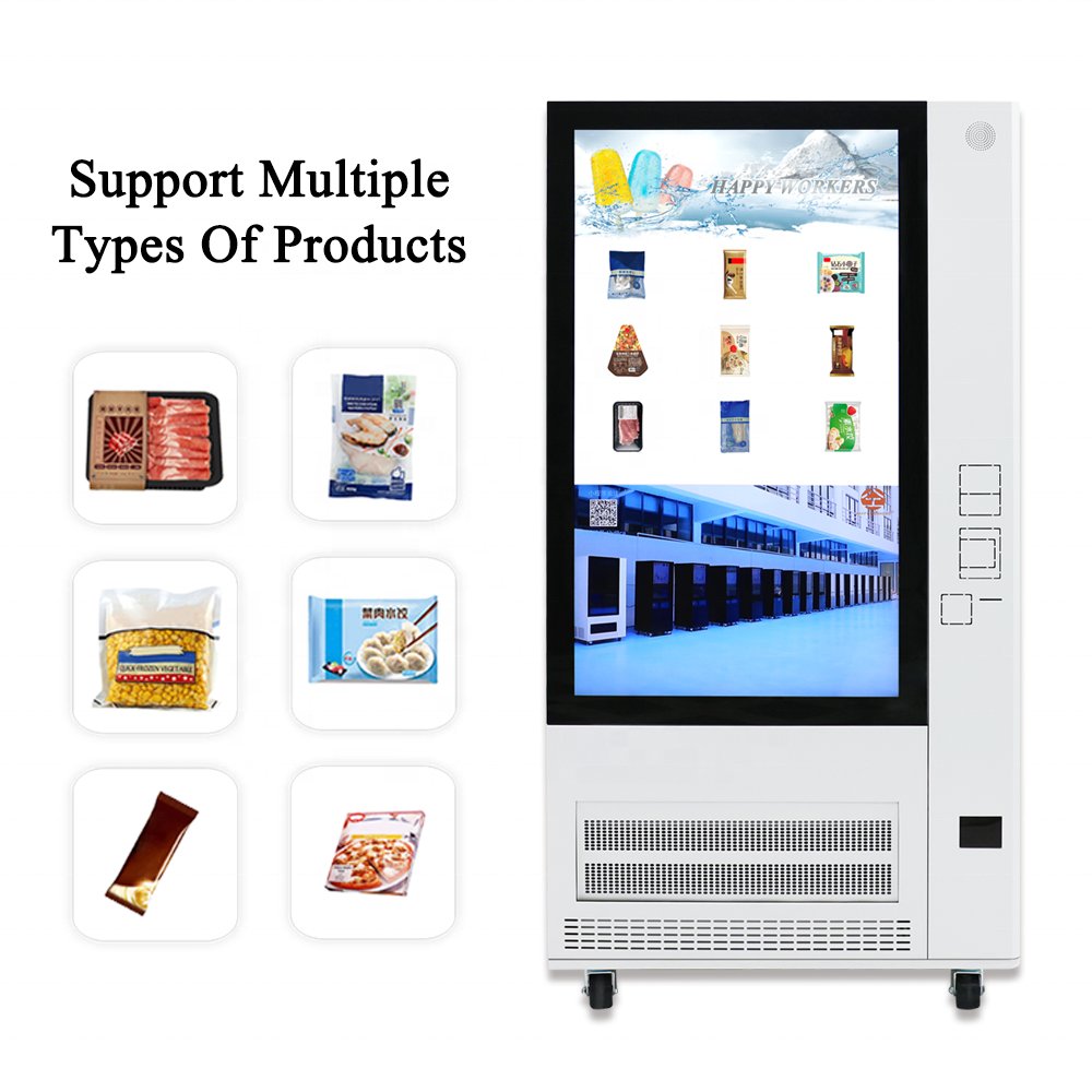 Self Service Frozen Food Popsicle/Ice Cream Vending Machine for Public Place