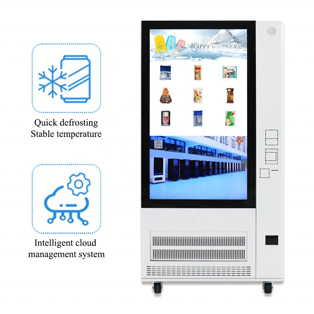 Self Service Frozen Food Popsicle/Ice Cream Vending Machine for Public Place