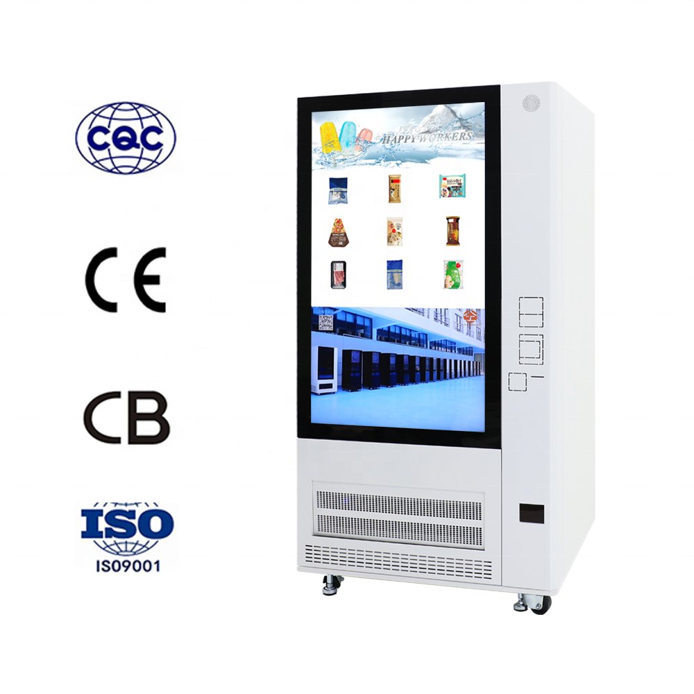 Self Service Frozen Food Popsicle/Ice Cream Vending Machine for Public Place