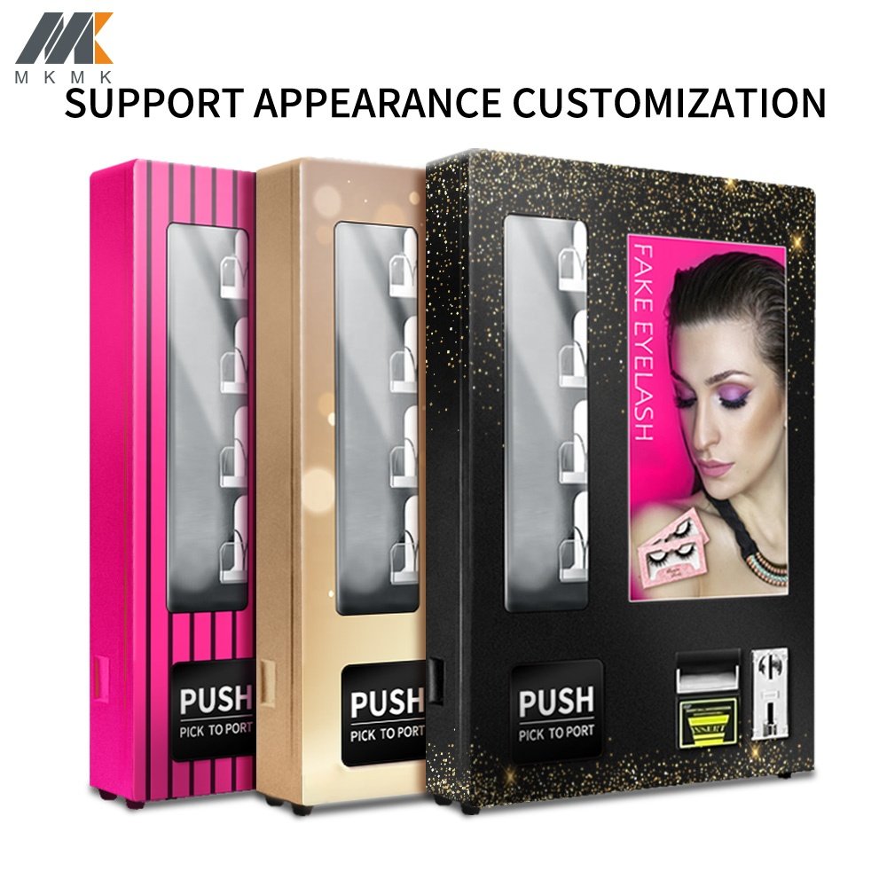 24 Hours Remote Monitoring Vending Machine With A Touch Screen And Sunscreen Vending Machine