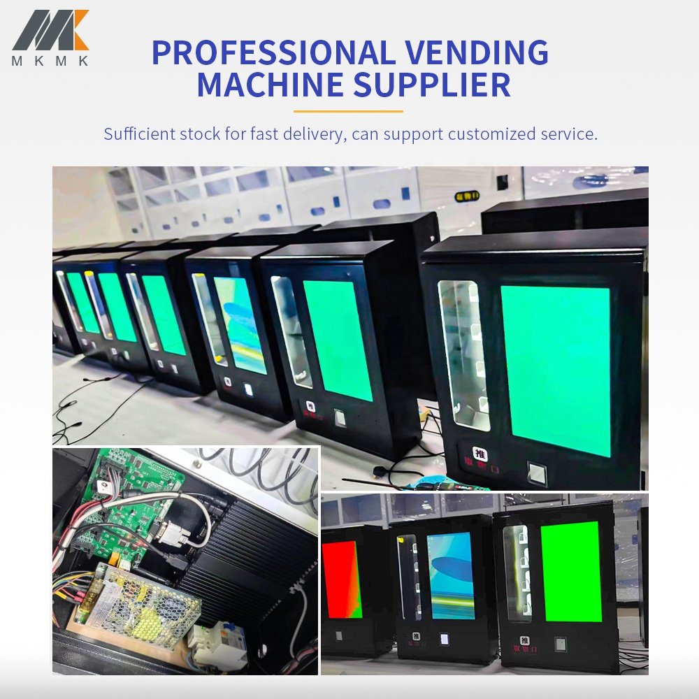24 Hours Remote Monitoring Vending Machine With A Touch Screen And Sunscreen Vending Machine