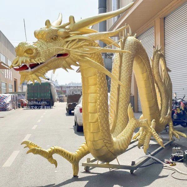 MCS-ANIMATRONIC CHINESE GOLDEN DRAGON