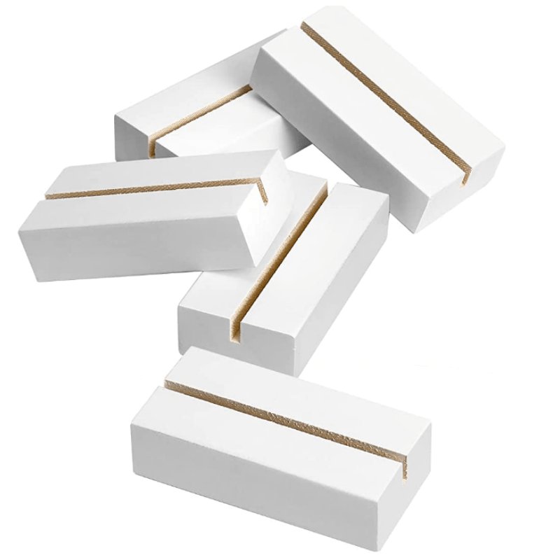 Factory Manufacturer Wholesale Custom Wood Place Card Holder Table