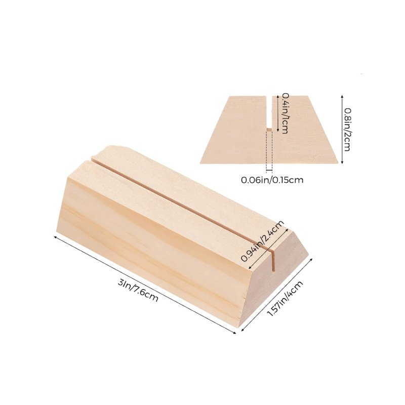 Factory Manufacturer Wholesale Custom Wood Place Card Holder Table