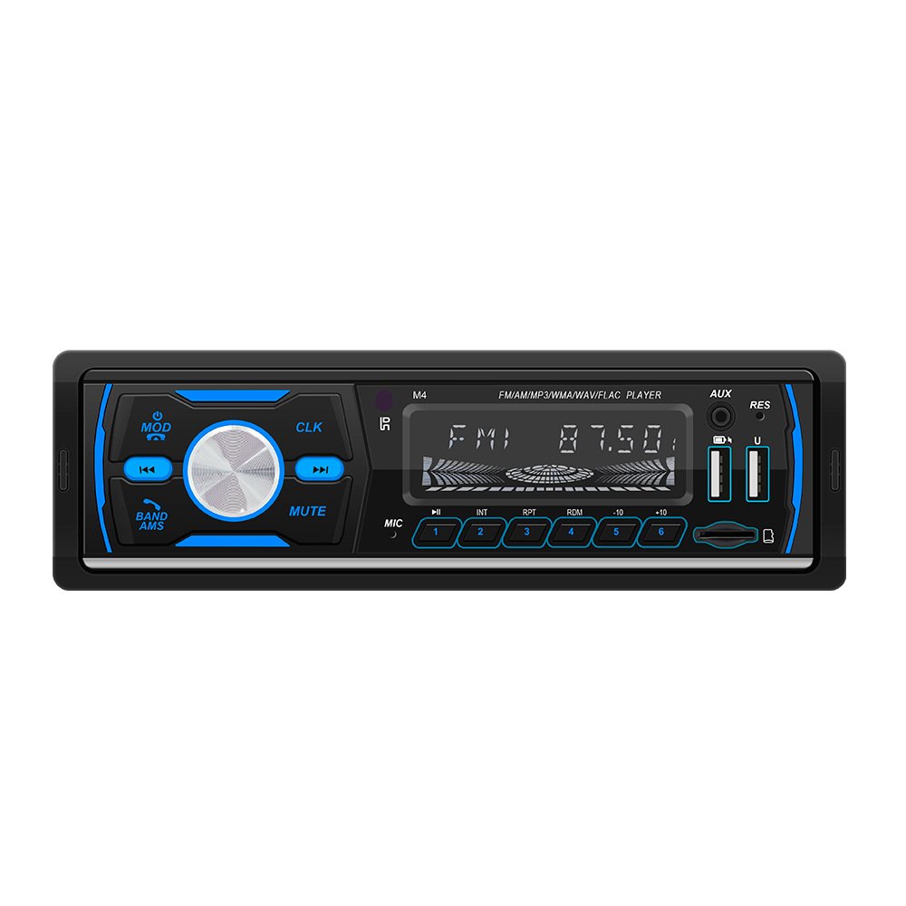 Dual USB Car MP3 Player Call U Disk Card Play DAB Digital Radio Portable Stereo PC APE Placed Cigarette Lighter