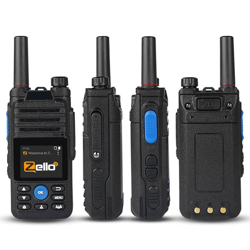 ZL10 Handy Talky with GPS Radio WiFi Long Ran Global 4G LTE Network Real SIM Card Support Free Char IoT Solution