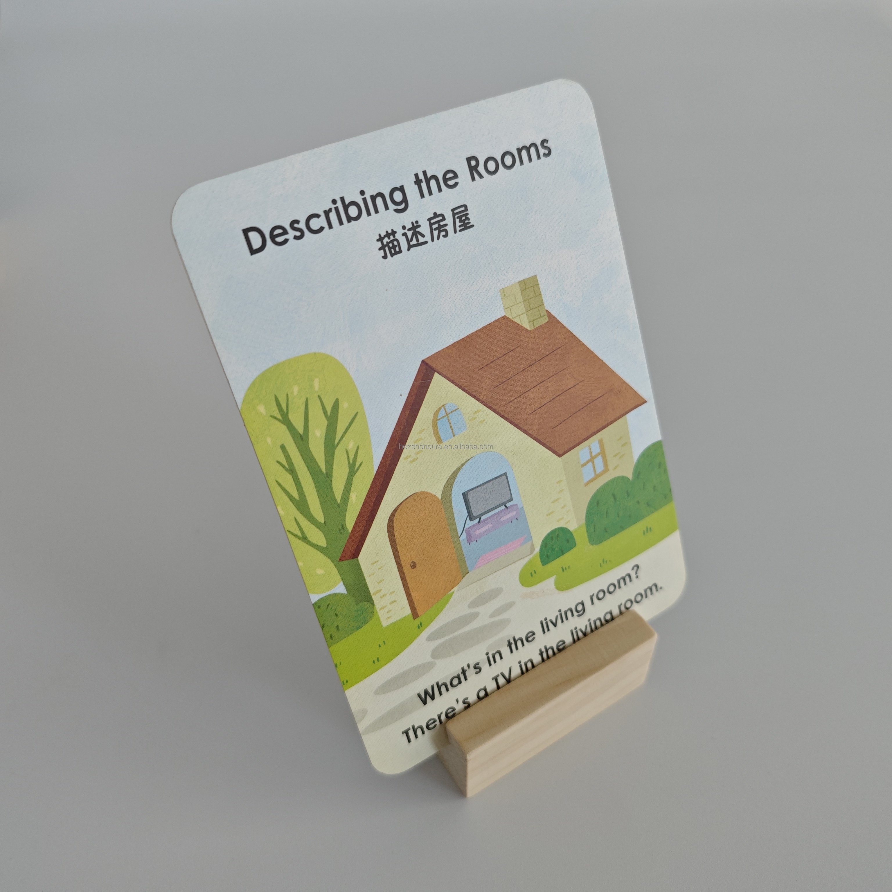 Wood Place Card Holders Wood Table Number Stands Picture Holder Acrylic Sign Holders for Ceremony Birthday Party Home Decoration