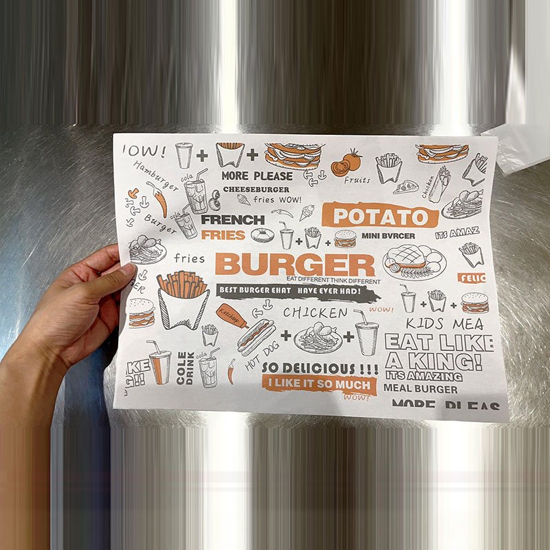 TM2155 Disposable disposable paper placemat table Paper Place mats Place Mats Dining Table Placemats Catering