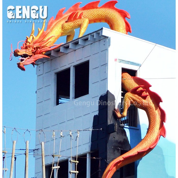 Artificial Silicone Animatronic Dragon Robotic Dragon Model