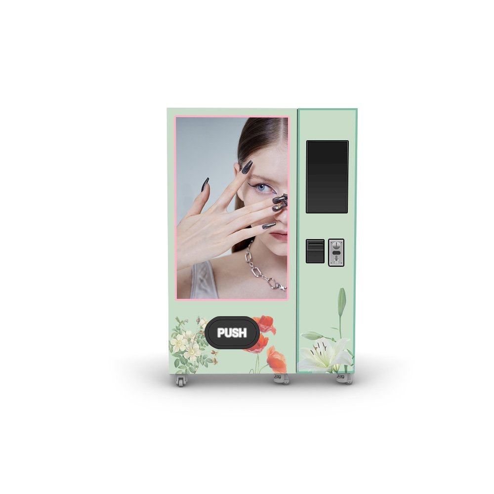 Cosmetics Nail Art Vending Machine Combo Product Vending Machines Adult Products With Elevator Foods Drinks