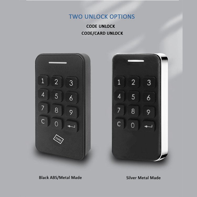 Keypad number code swipe card keyless rfid electronic gym digital smart combination locker lock for lockers