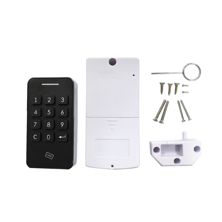 Keypad number code swipe card keyless rfid electronic gym digital smart combination locker lock for lockers