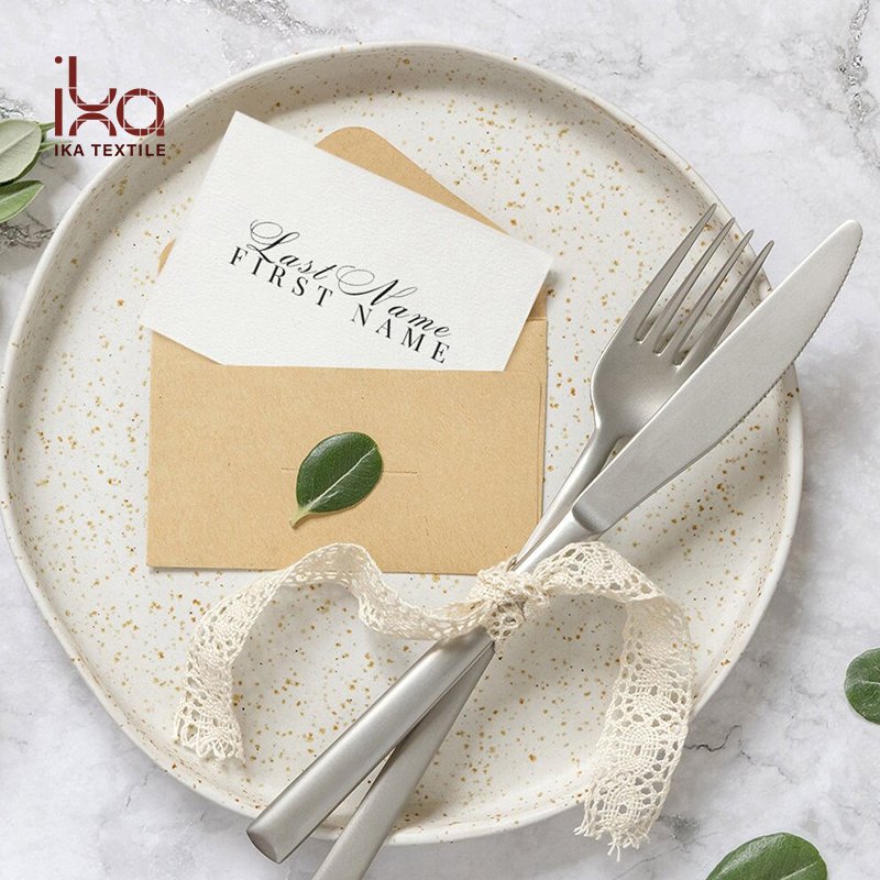 Custom Wedding Place Name Table Cards Setting Wedding