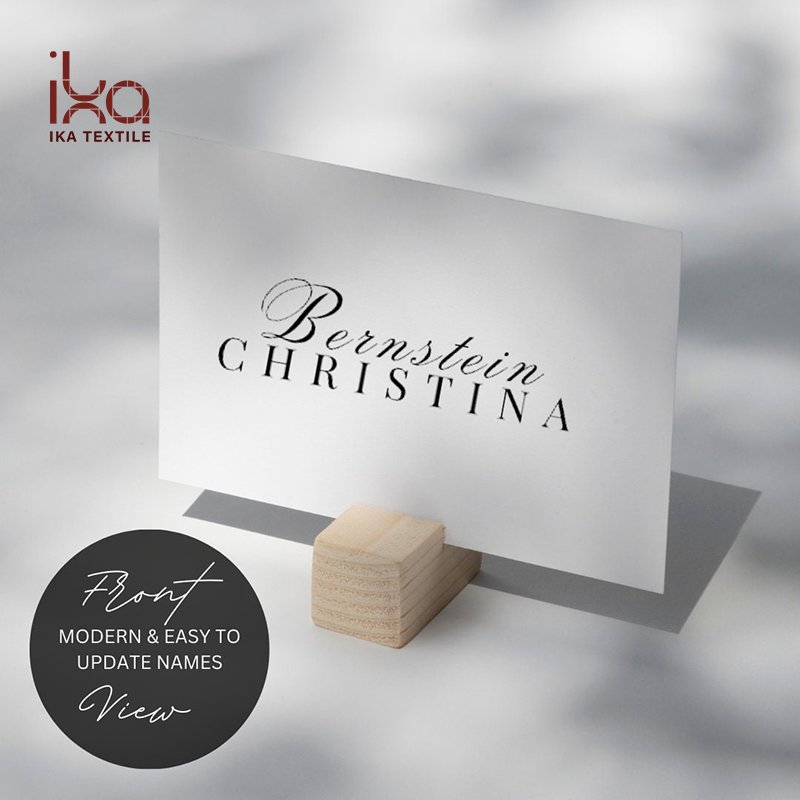 Custom Wedding Place Name Table Cards Setting Wedding