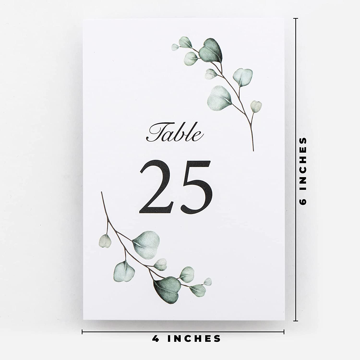 High Quality Custom Design 26Pcs Wedding Name Low Price Place Cards & Table Numbers Card Made In China