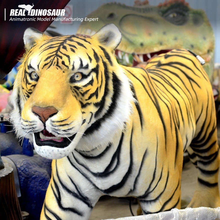 Animated Realistic Animatronic Animal Alive Animal Tiger Model