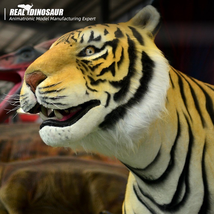 Animated Realistic Animatronic Animal Alive Animal Tiger Model