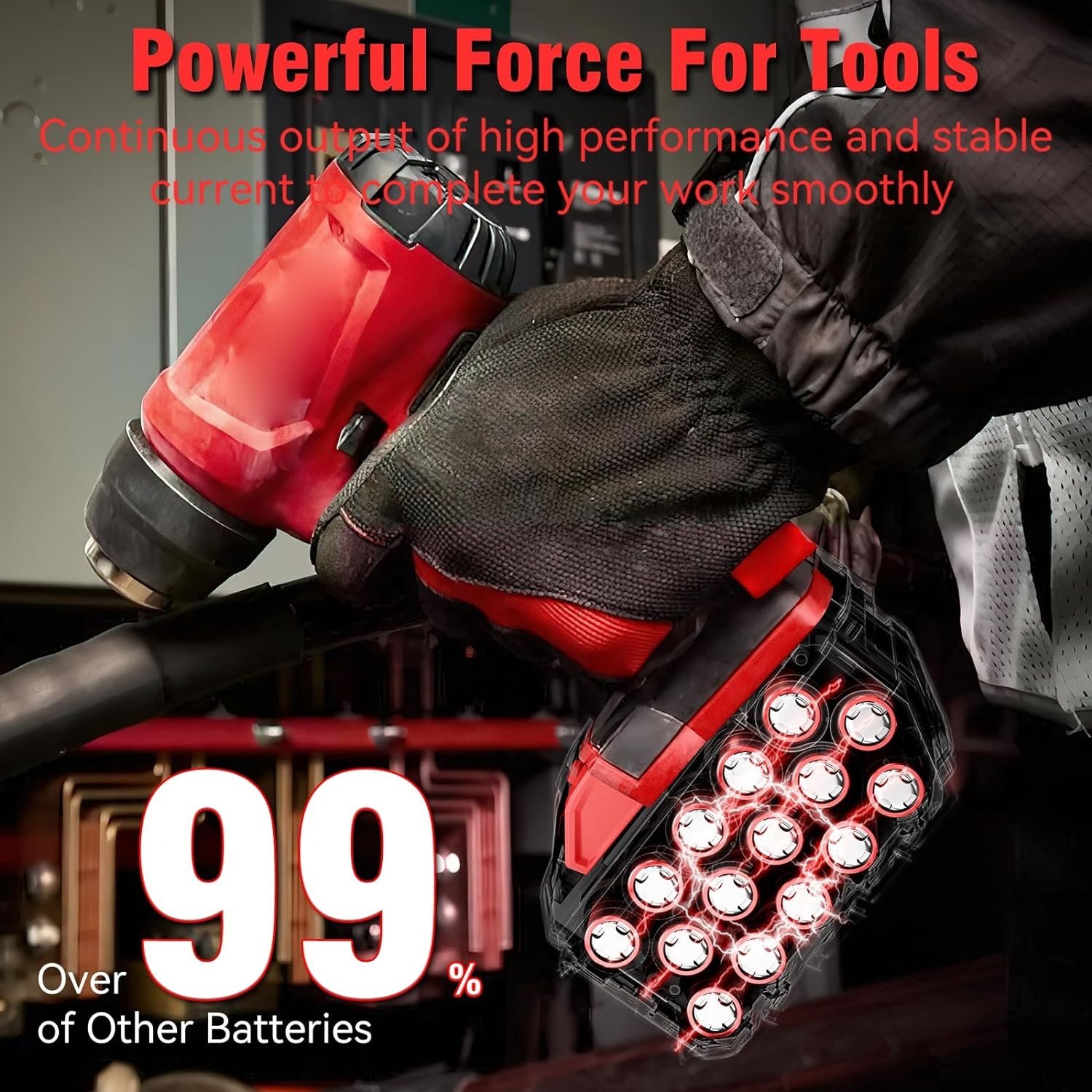 Stock in USA 21700 cell 18V 12.0Ah Power Tools Batteries For Milwaukees M18s Batetry XC High Output HB12 48-11-1812