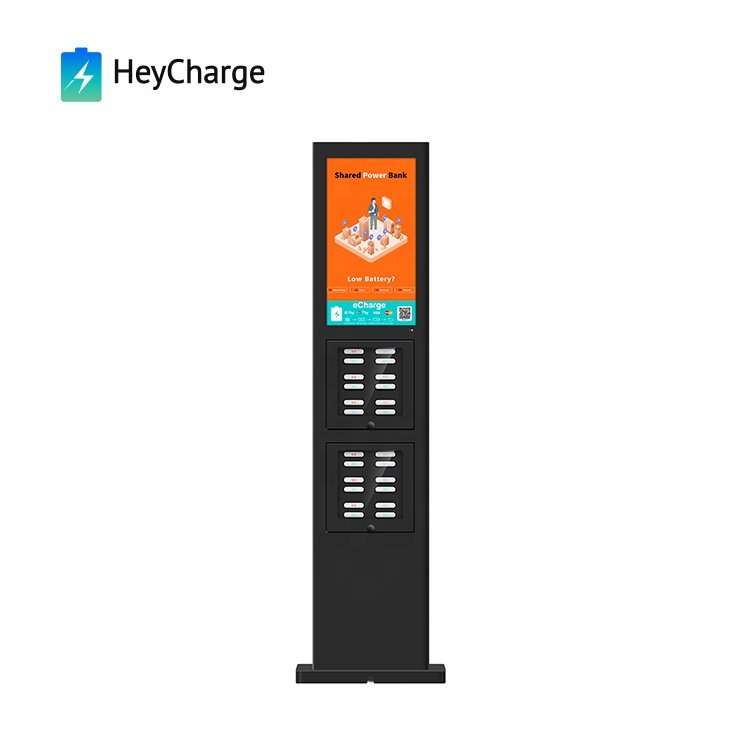 2024 New Products Public Place Mobile Phone Charger Sharing Power Bank Station Rental