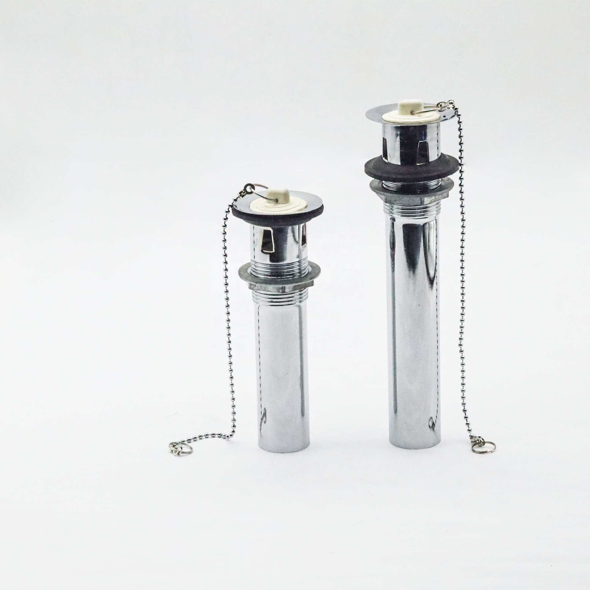 Factory supply Brass G 1 1/4" Free Flow Basin Drain Sink drainer strainer Waste for public place