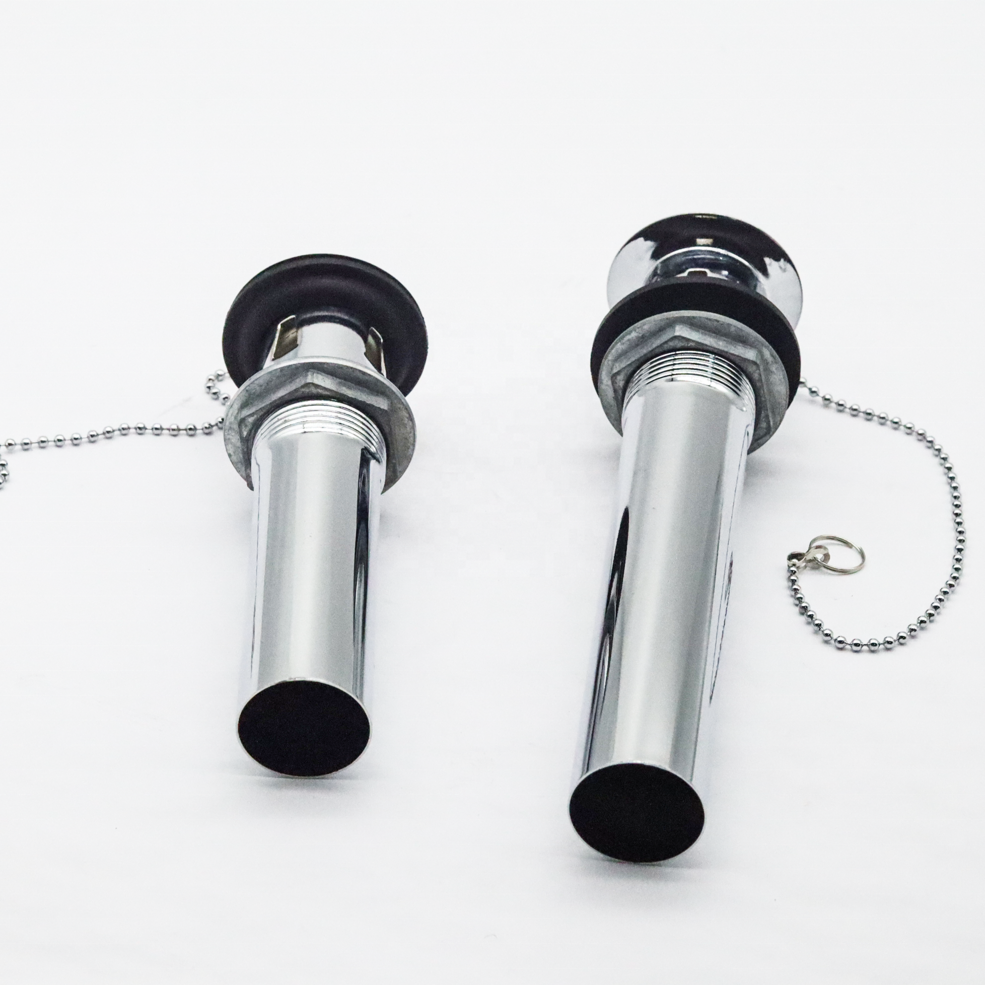 Factory supply Brass G 1 1/4" Free Flow Basin Drain Sink drainer strainer Waste for public place