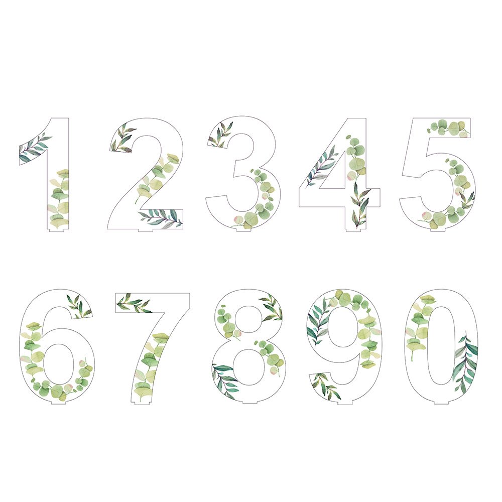 wedding table numbers Clear Sign Cards Holders Acrylic table numbers for wedding