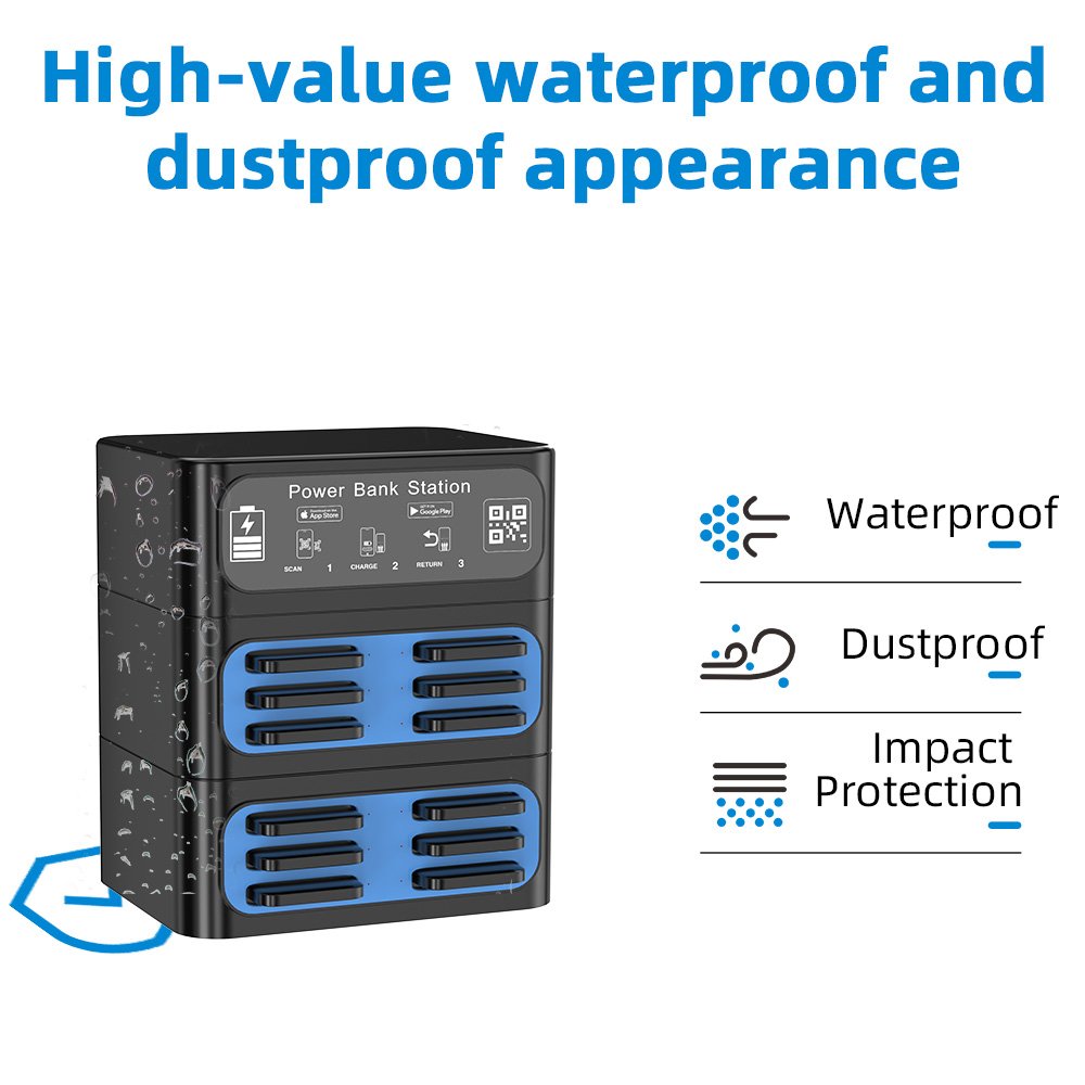 Stacking shared Power Bank Factory Price Advertising Renting Cell Phone Share Portable Banks Charger Sharing Power Bank