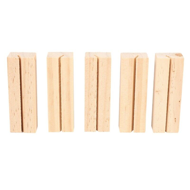 Wooden Place Card Holders Sign Holders Perfect for Retail Shop Wedding Dinner Party