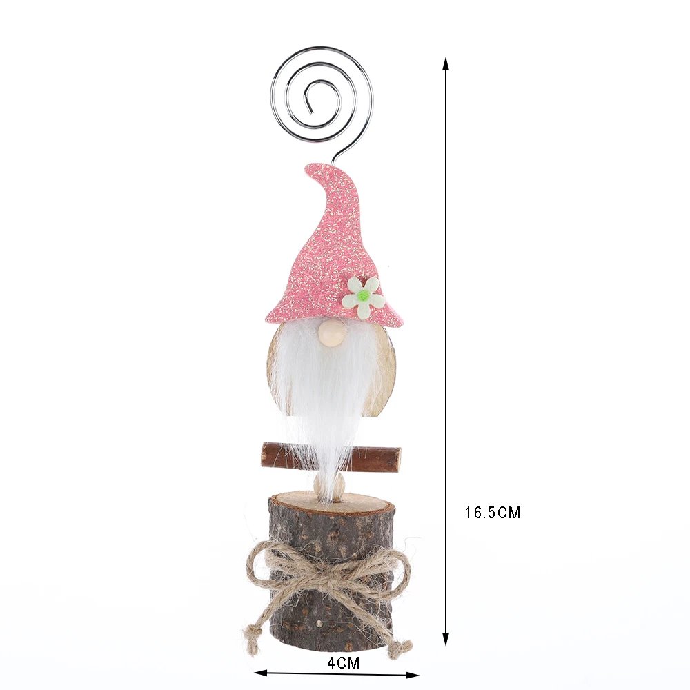 Easter Party Favors Gifts Gnomes Place Card Holder Table Number Holders Table Picture Holder