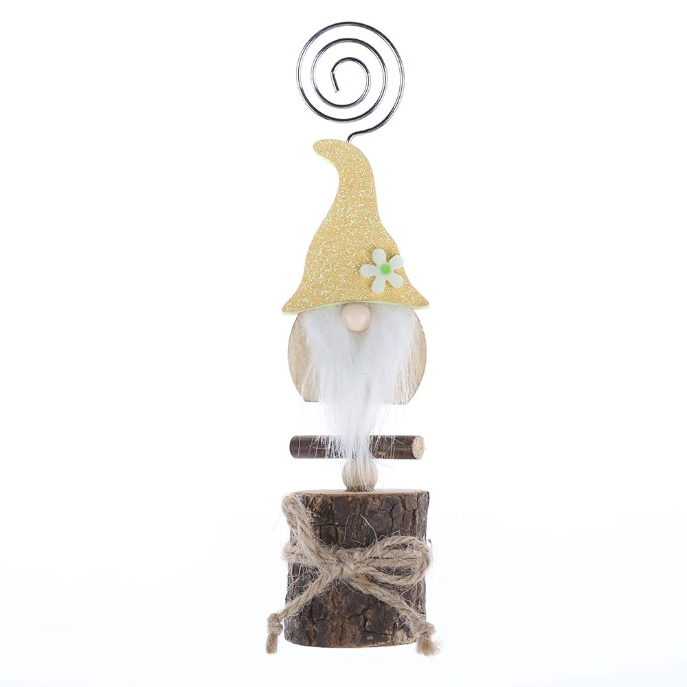 Easter Party Favors Gifts Gnomes Place Card Holder Table Number Holders Table Picture Holder