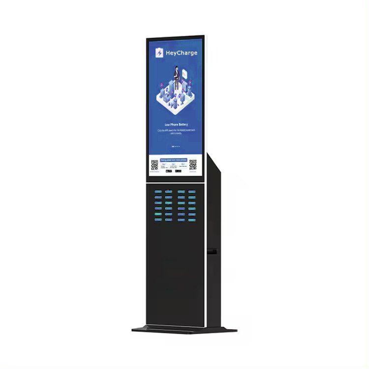 Cell phone charging stations 48 slots sharing power bank battery vending machine portable charger rental kisok