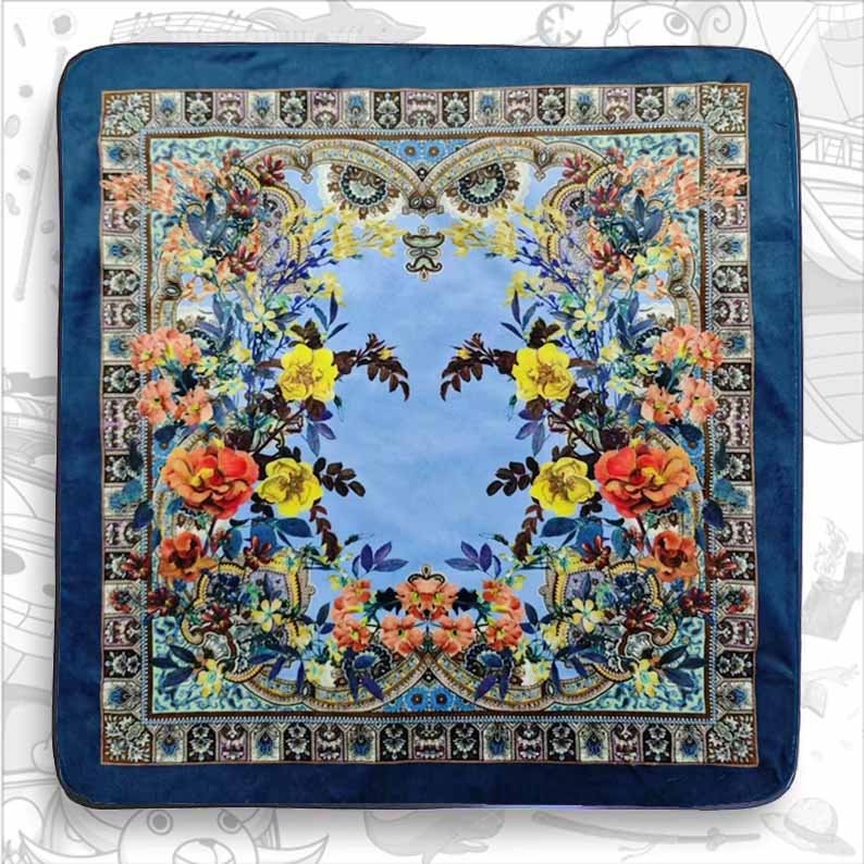 Customized ultra soft double-sided velvet printed art table mat Disposable Outdoor Weddings tarot card special game mat