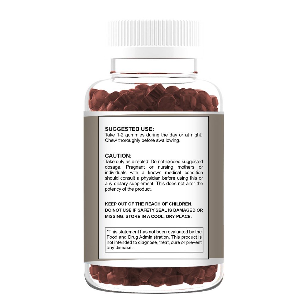 OEM Private Label 10 in 1 mushroom gummies 10-in-1 mushroom complex blend gummies For Adults