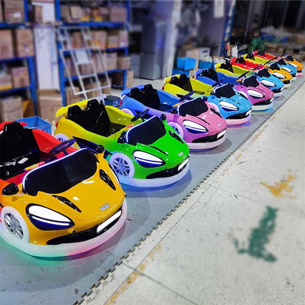 Public Adventure Park-Amusement Shopping Mall Center Electric Fiberglass Bumper Cars for Adults Children ride on Toy Cars