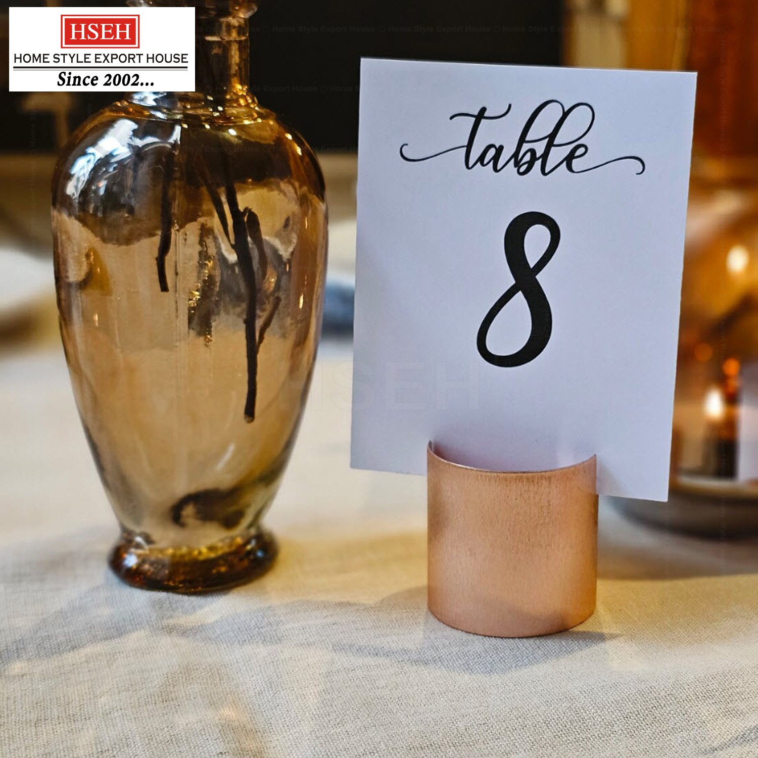 Metal Table Card Number Holder Wedding Table Decoration Card Holder Restaurant Decorative Table Top Menu Card Holder Wholesale