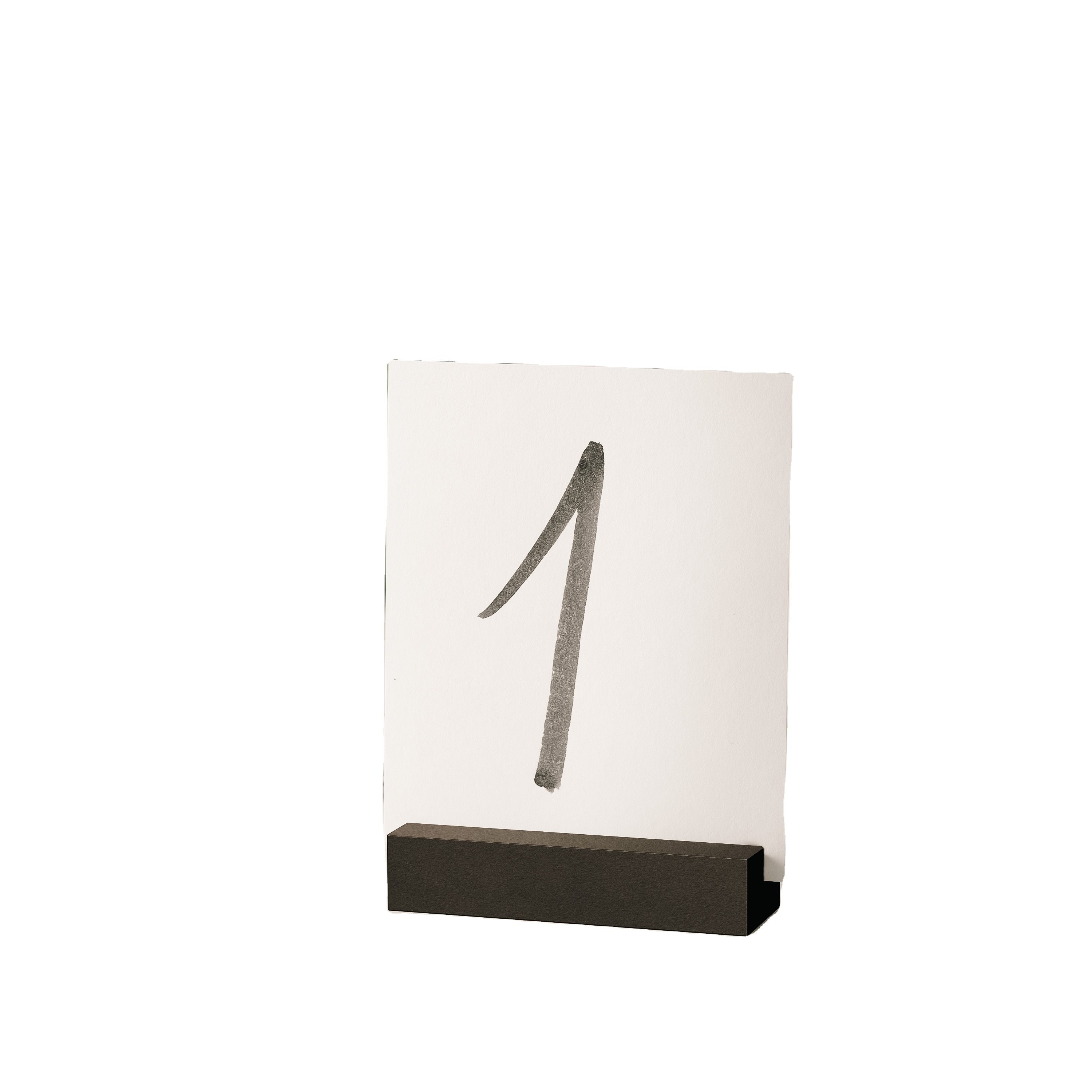 Yable Wedding Place Card Holders 4.8in Length with Acacia Wood Base and Acrylic Sign Holder Menu Card Decor for Parties