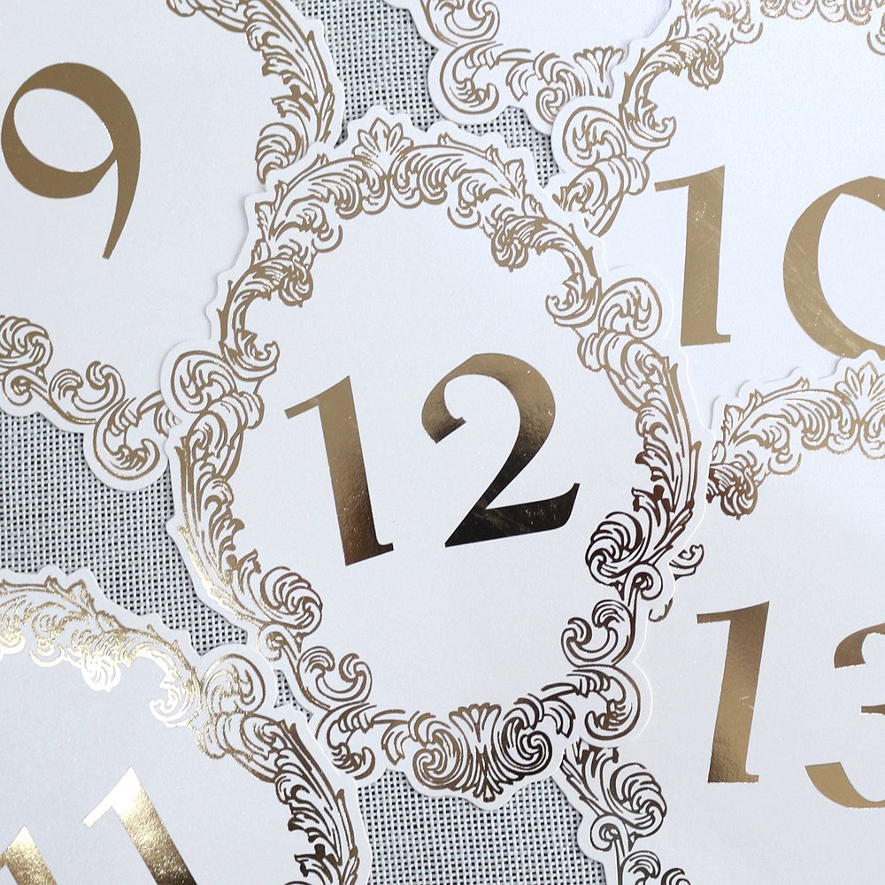 Decoration Wedding Party Birthday Party Baby Shower Party Table Place Card Different Numbers