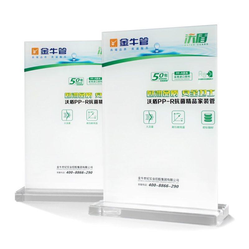 Clear Acrylic Wedding Sign Table Number Holder with Base Acrylic Stand for Retail Display of Place Cards