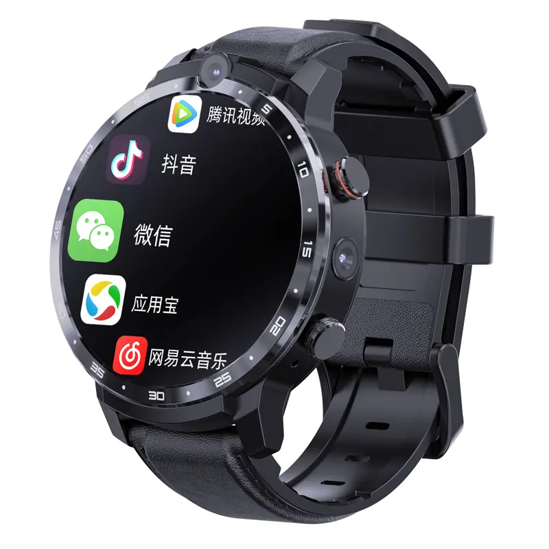 New design fitness BT WiFi GPS Heart Rate Step Count 500W camera Z32 luxury Smart watch android