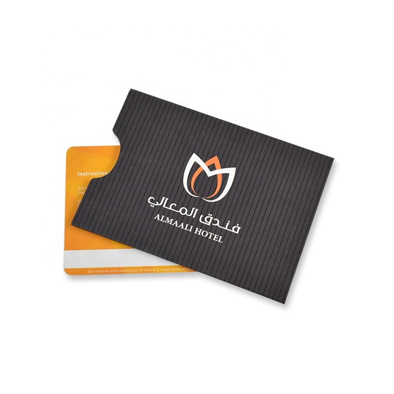 Good quality Wholesale customized printing art paper hotel card sleeve cardboard card envelopes