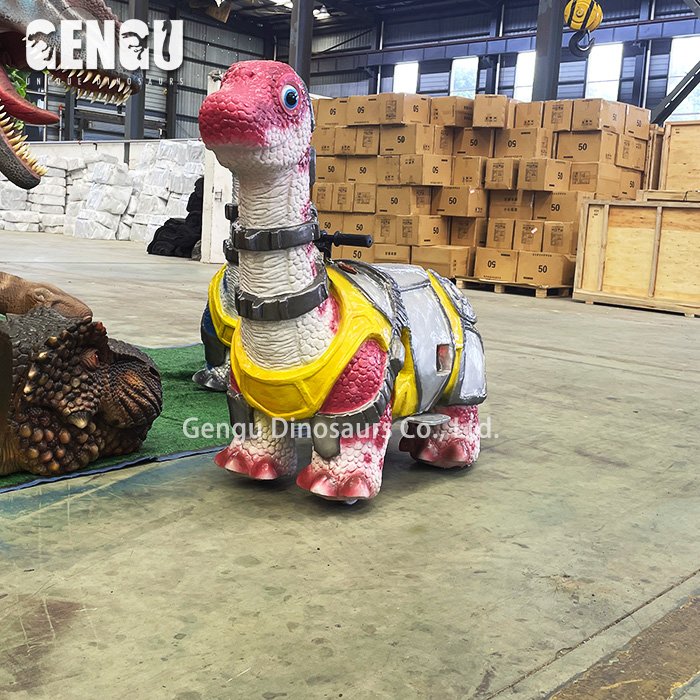 Small Dinosaur Ride Mechanical Dinosaur Ride On Car For Kids