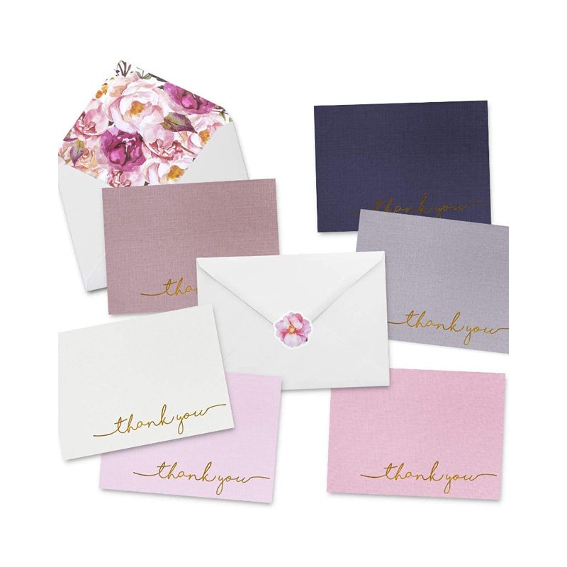 Custom Thank You Cards For Wedding Or Birthday Thank You Cards business card