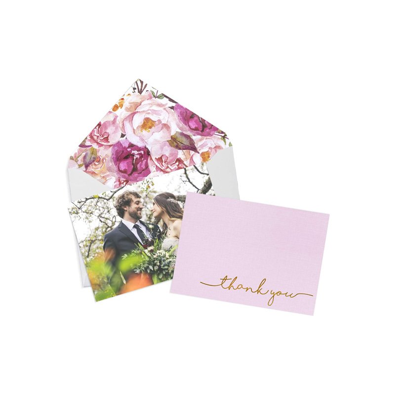 Custom Thank You Cards For Wedding Or Birthday Thank You Cards business card