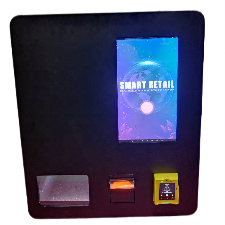 Mini Wall Mounted Vending Machine with touch screen with age verification scanner