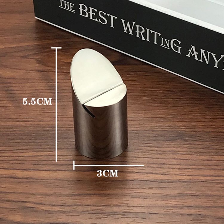Wholesale Stainless steel Metal Wedding Business Menu Photo Memo Place Name Card Holders